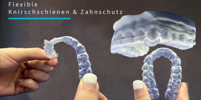 flexible Knirschschiene