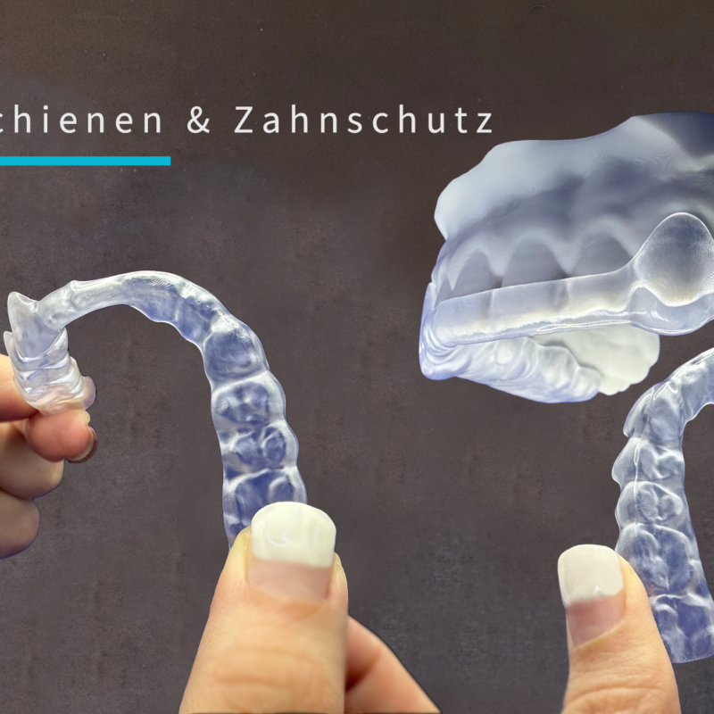 flexible Knirschschiene