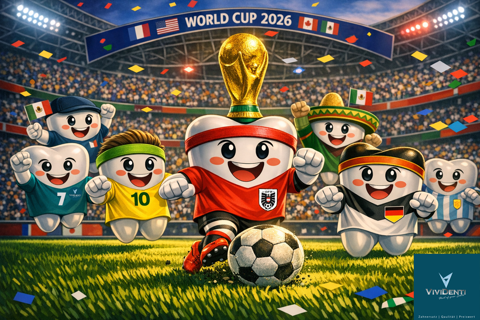 Vividenti Zahnersatz World Cup Fussball 2026